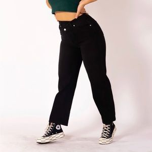 Revice Denim Black 90s Baby Joey Black Jeans